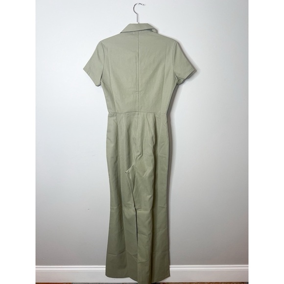 Princess Polly NWT Loretta Jumpsuit Khaki - Picture 9 of 10